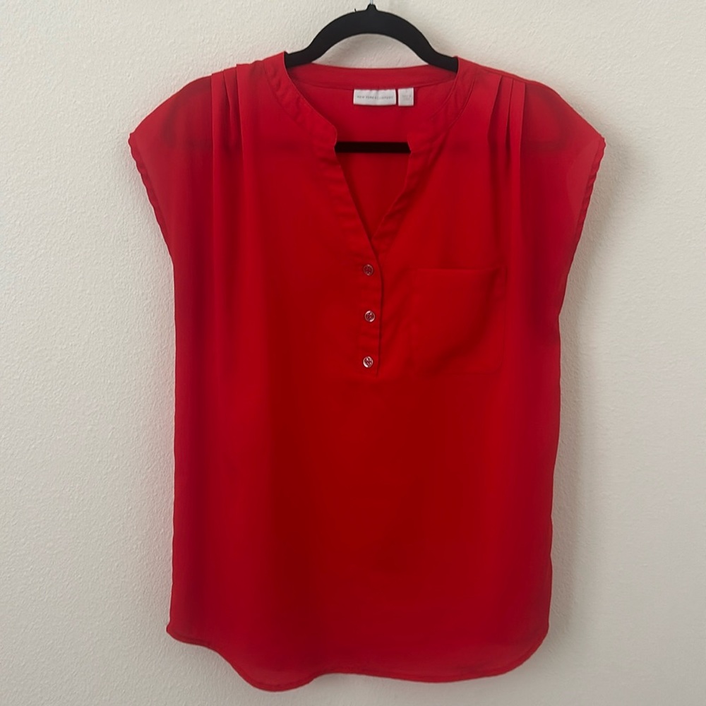 Cap sleeve New York and Company Blouse